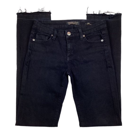 Fidelity Rev Mid-Rise Classic Straight Jeans - Picture 5 of 14